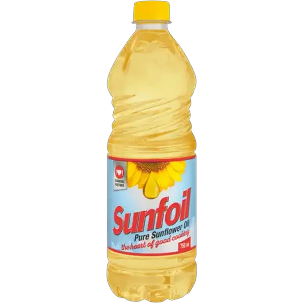 Sunfoil Pure Sunflower Seed Oil 750ml
