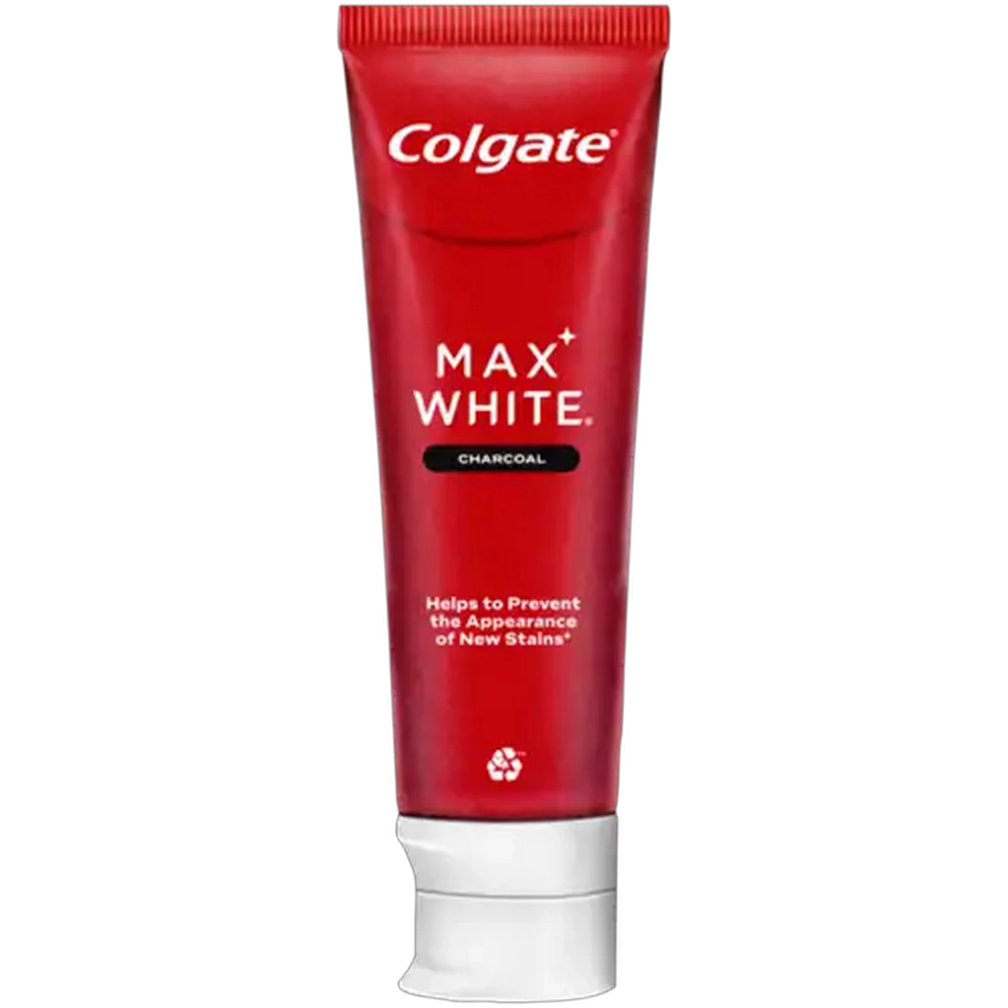 Image of Colgate Max White Charcoal Fluoride Toothpaste 75ml