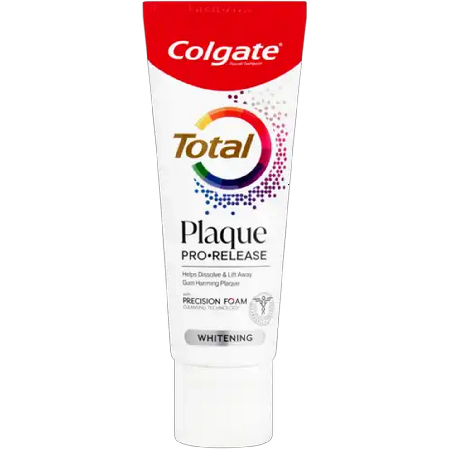 Image of Colgate Total Plaque Pro-Release Fluoride Toothpaste 75ml