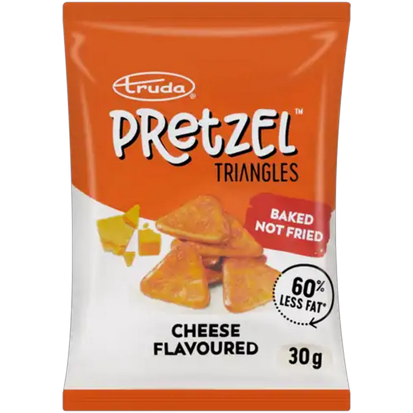 Image of Truda Pretzel Cheese Flavoured Triangles 30g