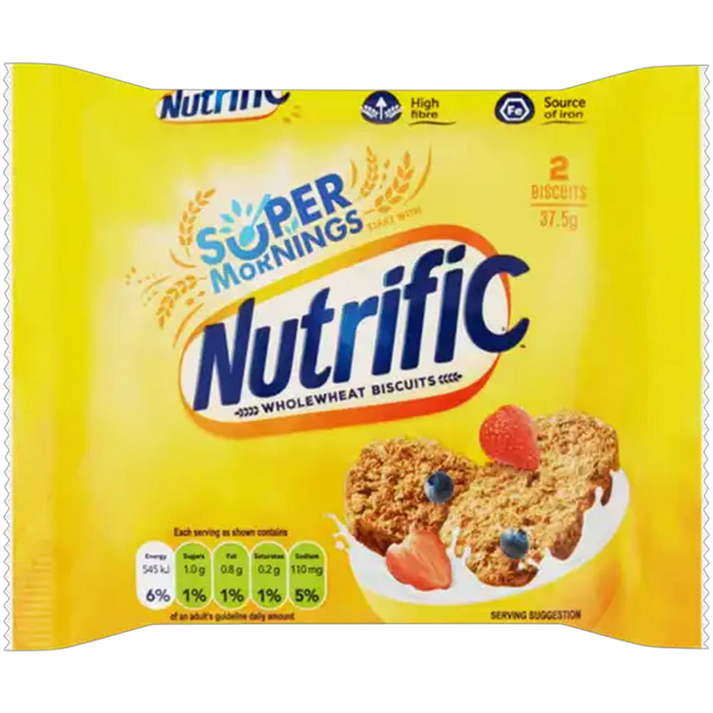Image of Nutrific Wholewheat Biscuits 2 Pack