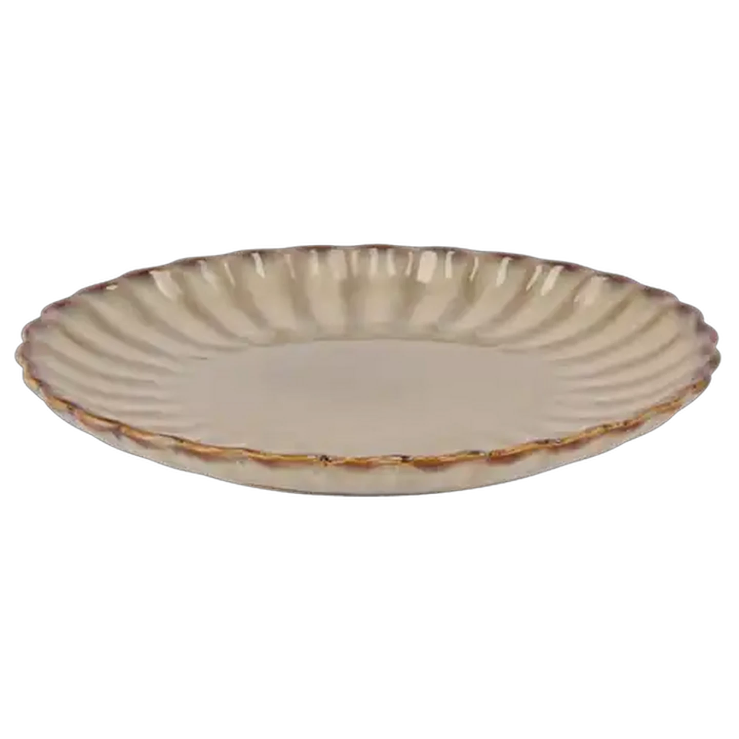 Image of Petal Stoneware Side Plate 21cm