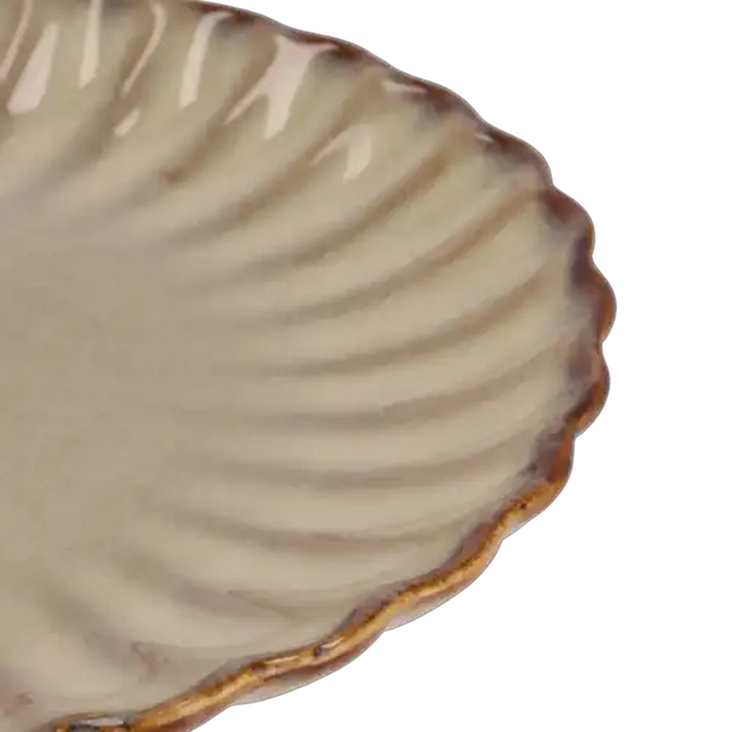 Image of Petal Stoneware Side Plate 21cm