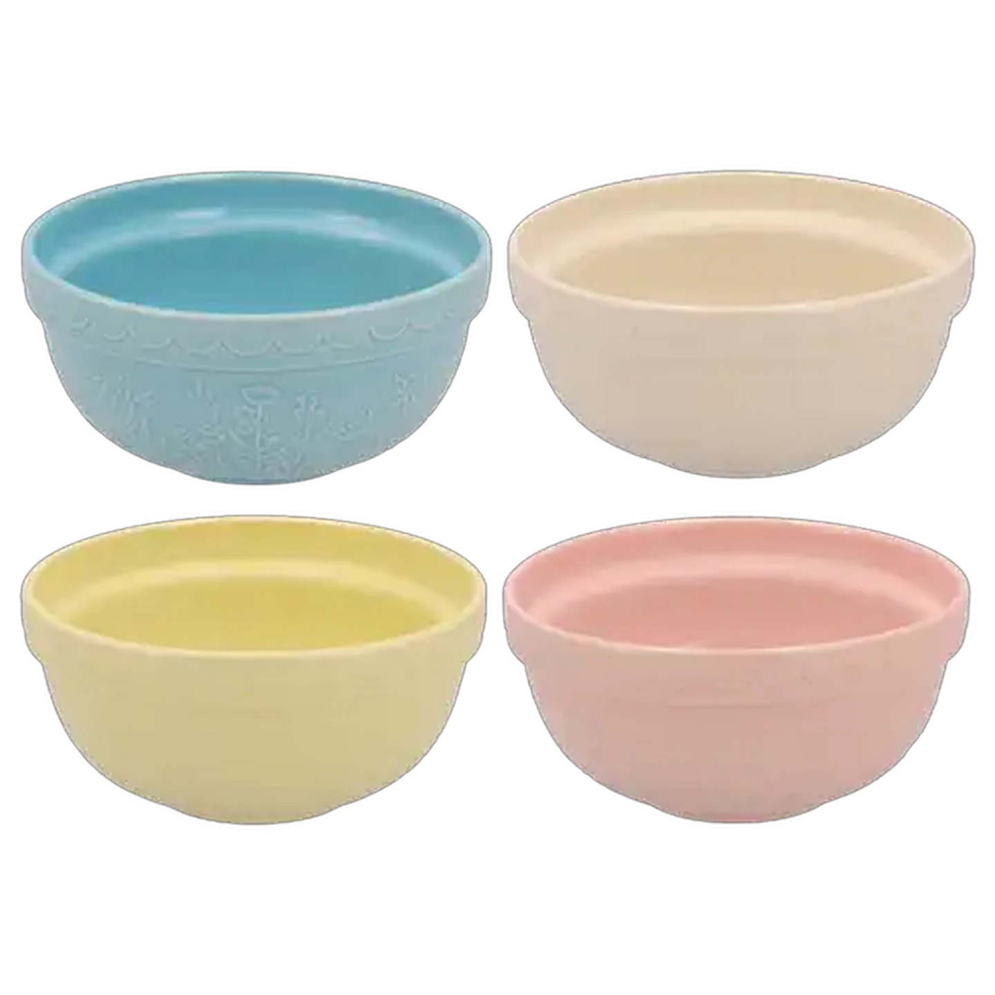 Image of Pastels Stoneware Salad Bowl 18cm (Colour May Vary)