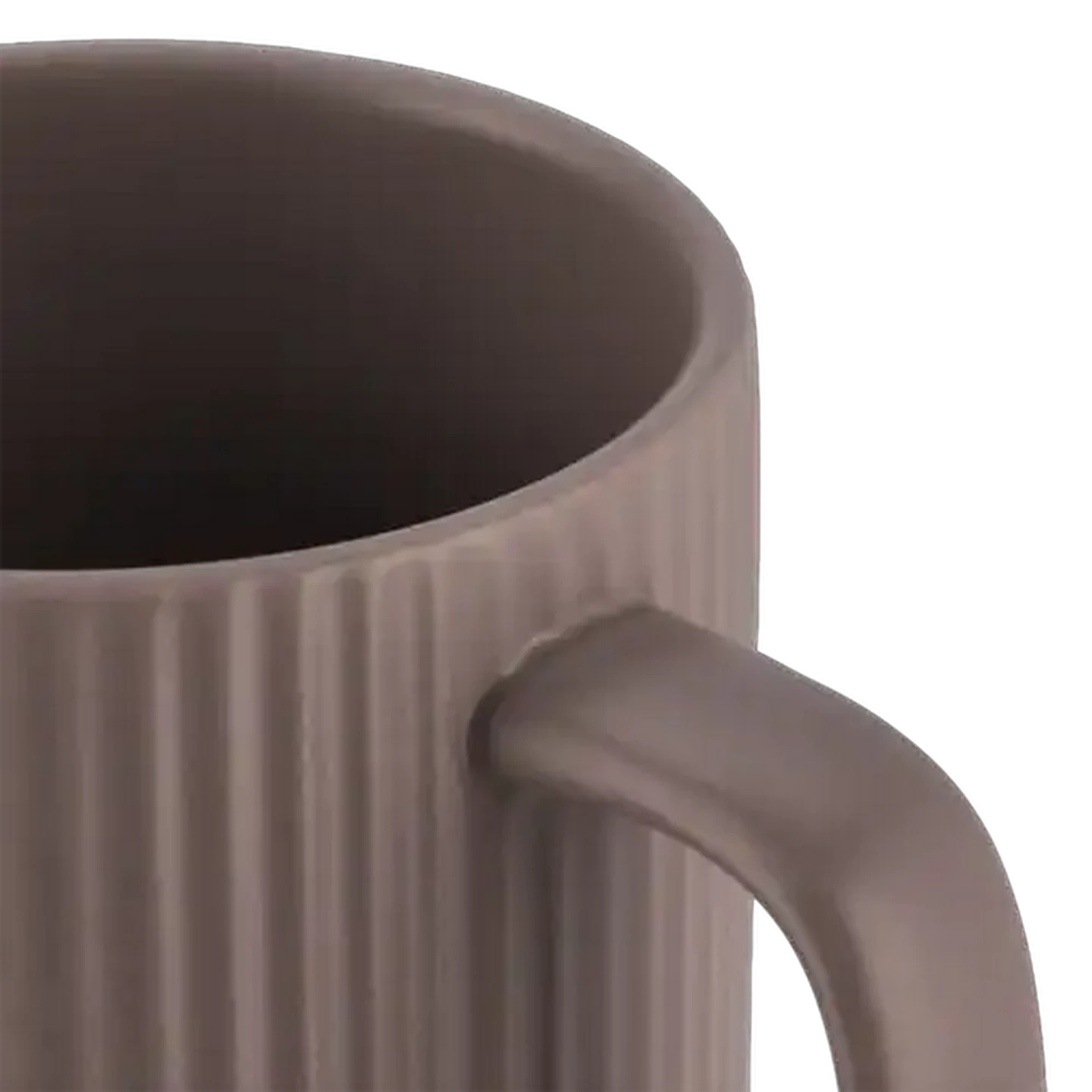 Image of Hamilton Ribbed Coffee Mug 350ml (Colour May Vary)