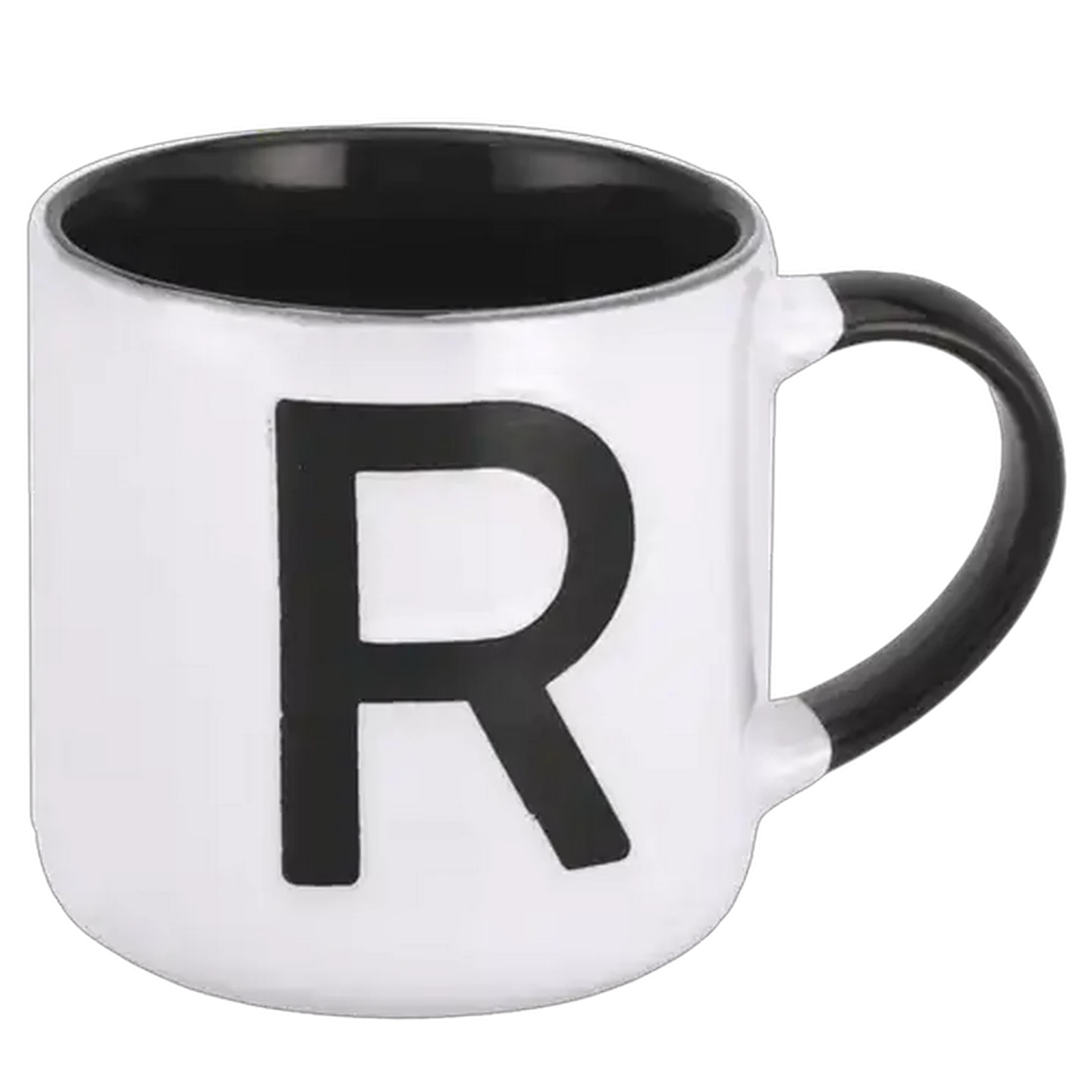 Image of Letter Stoneware Coffee Mug 400ml (Type May Vary)