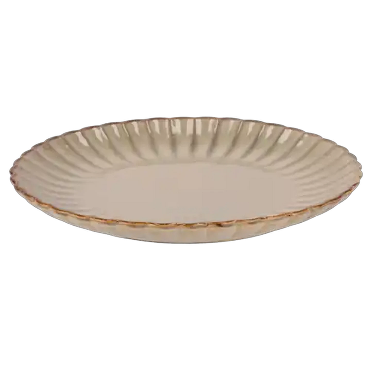 Image of Petal Stoneware Dinner Plate 27cm