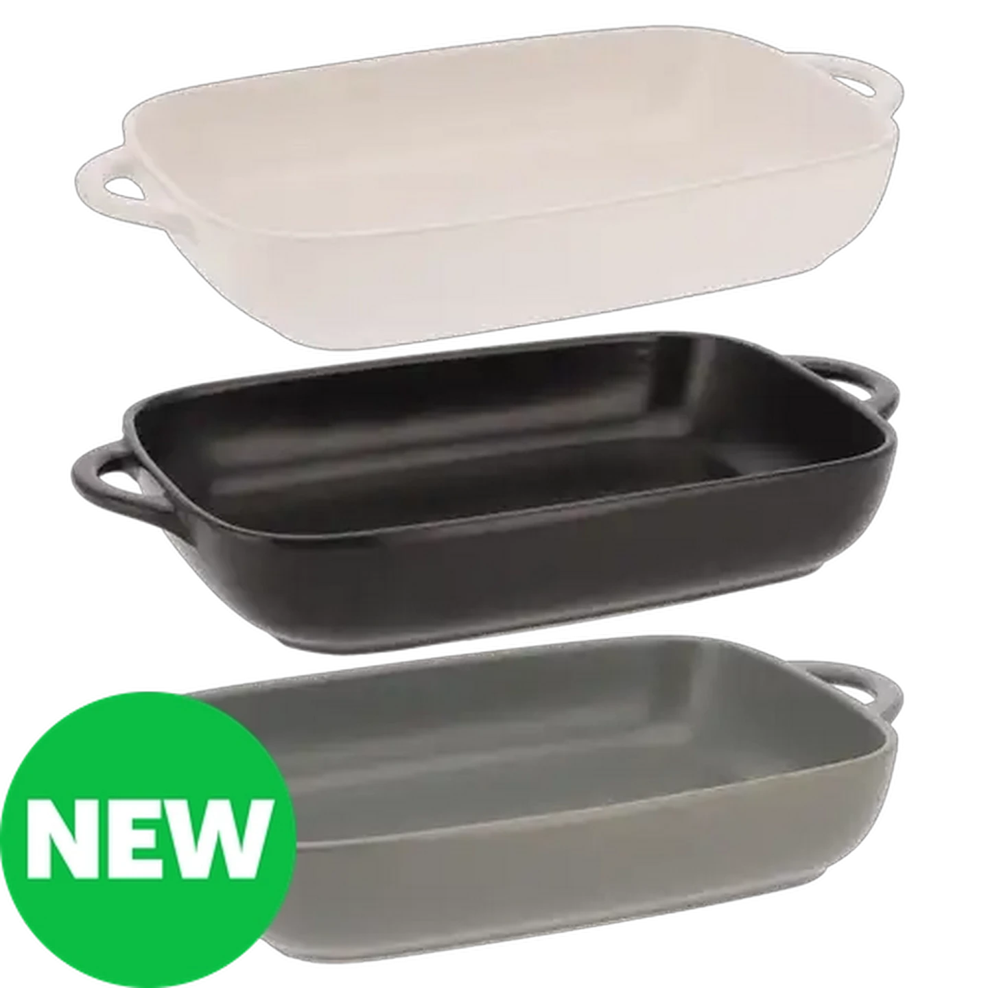Image of Meridian Matte Porcelain Baker 46.5cm (Colour May Vary)