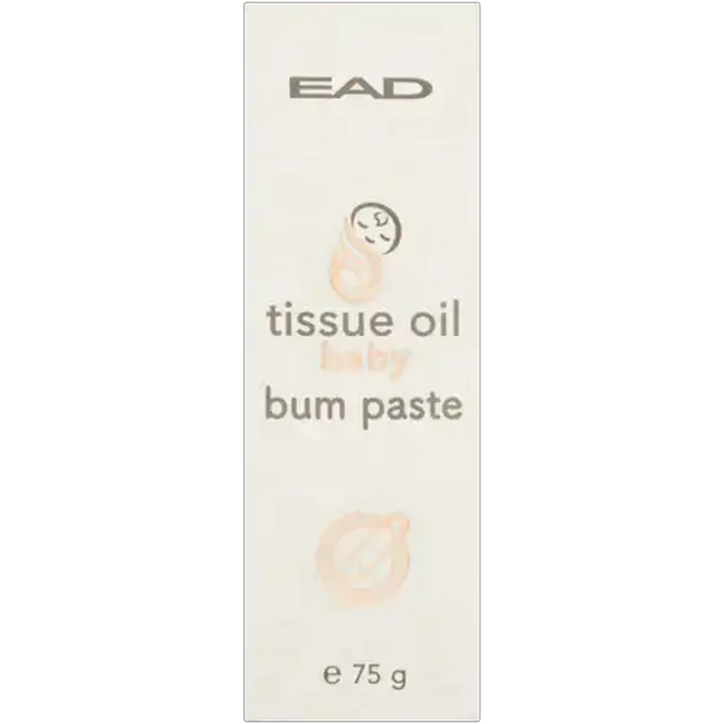 Image of EAD Tissue Oil Baby Bum Paste 75g