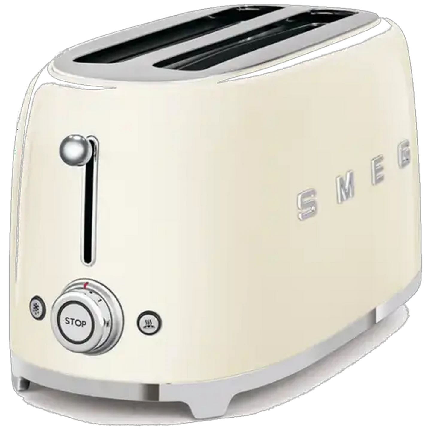Image of Smeg Retro 2-Slice Toaster Cream 950W