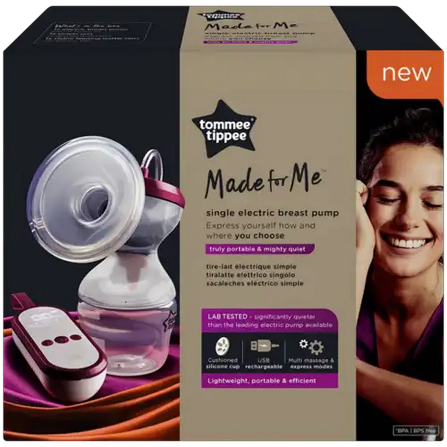Image of Tommee Tippee Single Made For Me Electric Breast Pump
