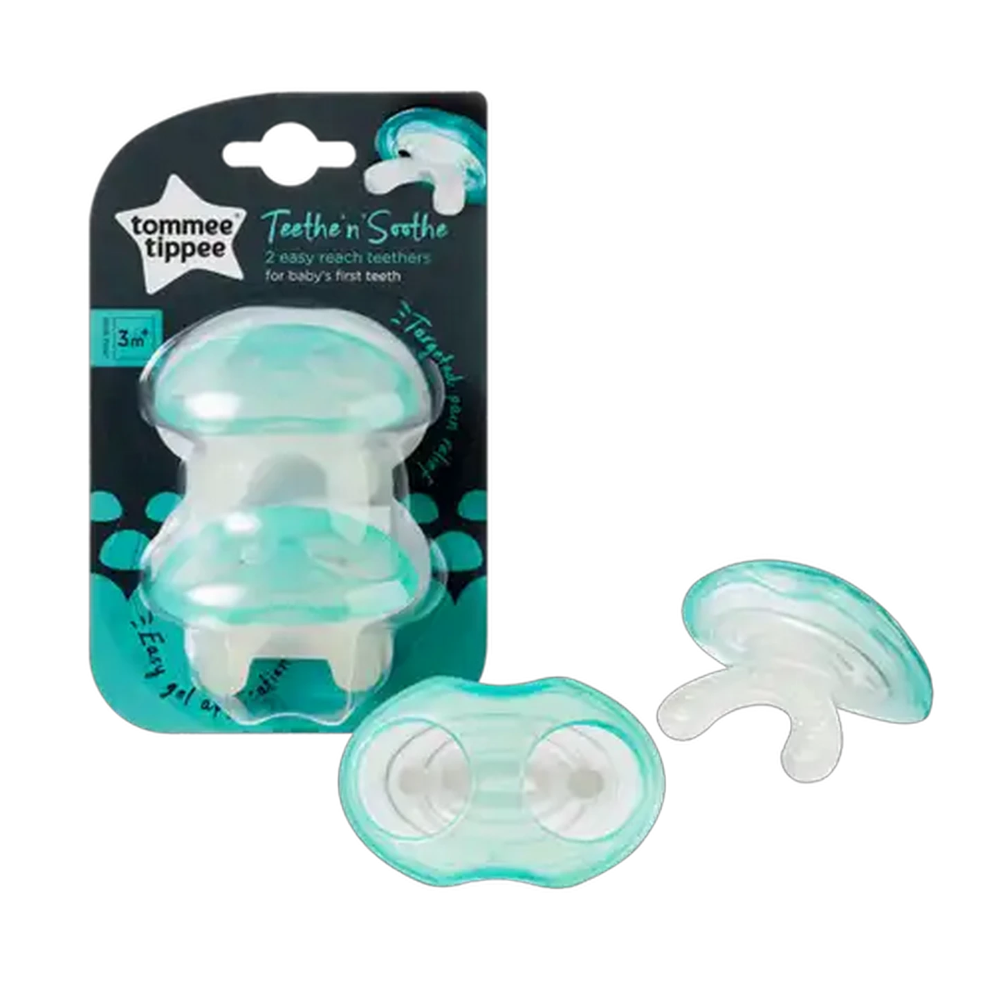 Image of Tommee Tippee Closer to Nature Teethe & Soothe Teether 3+ Months