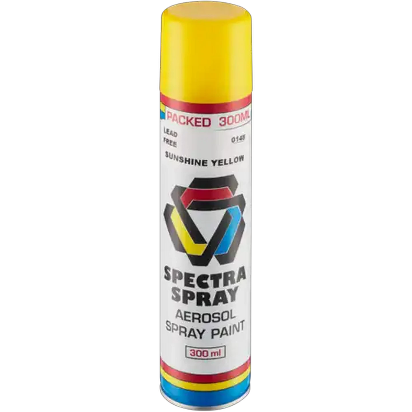 Image of Spectra Sunshine Yellow Spray Paint Can 300ml