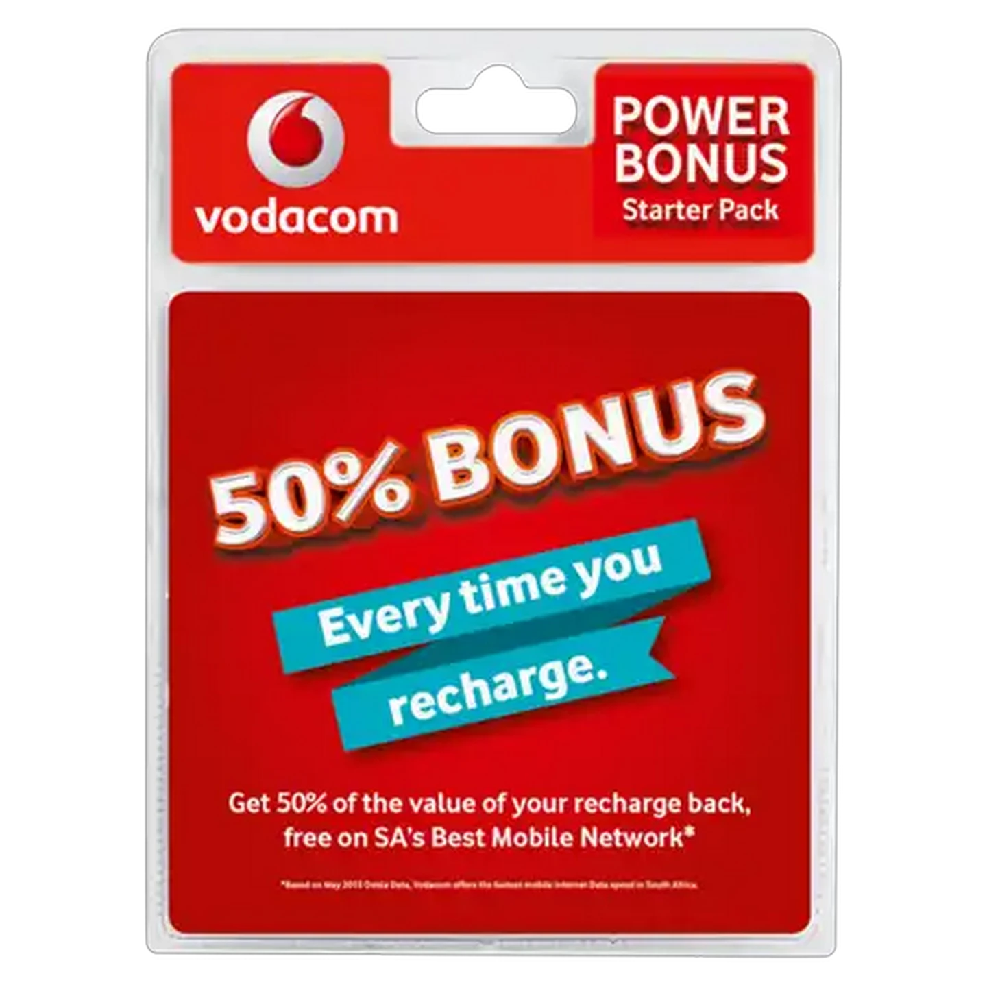 Image of Vodacom 50% Bonus Starter Pack