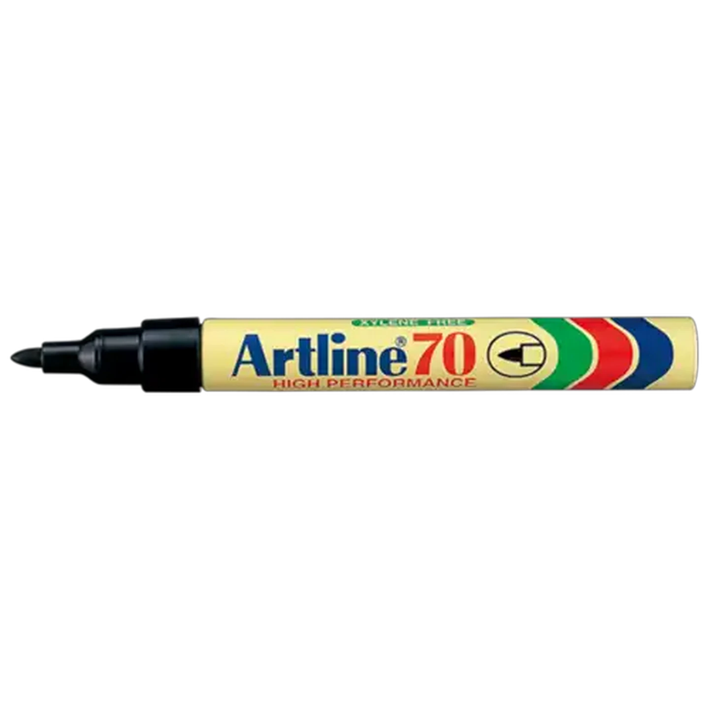 Image of Artline EK70 Black Bullet Point Permanent Marker 1.5mm