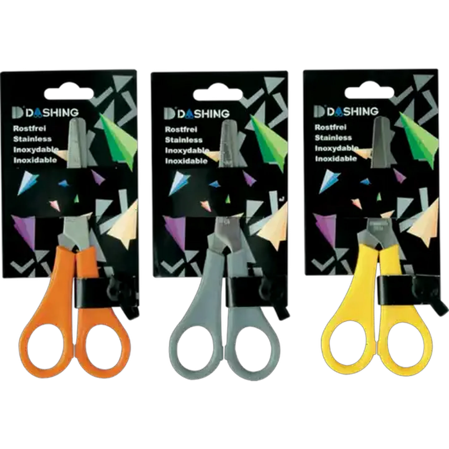 Image of Dashing Blunt-Tip Stainless Steel Scissors (Colour May Vary)