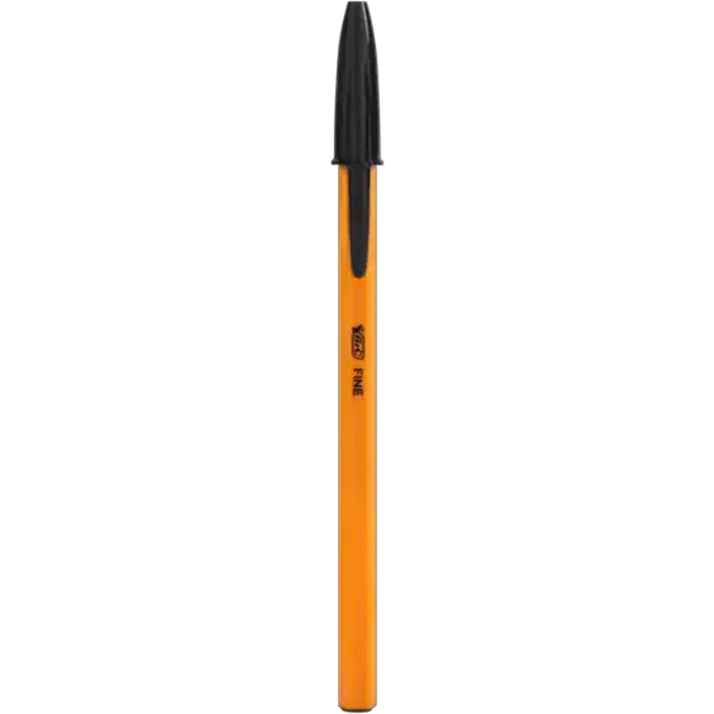Image of BIC Orange Black Fine Ballpoint Pens 2-Pack