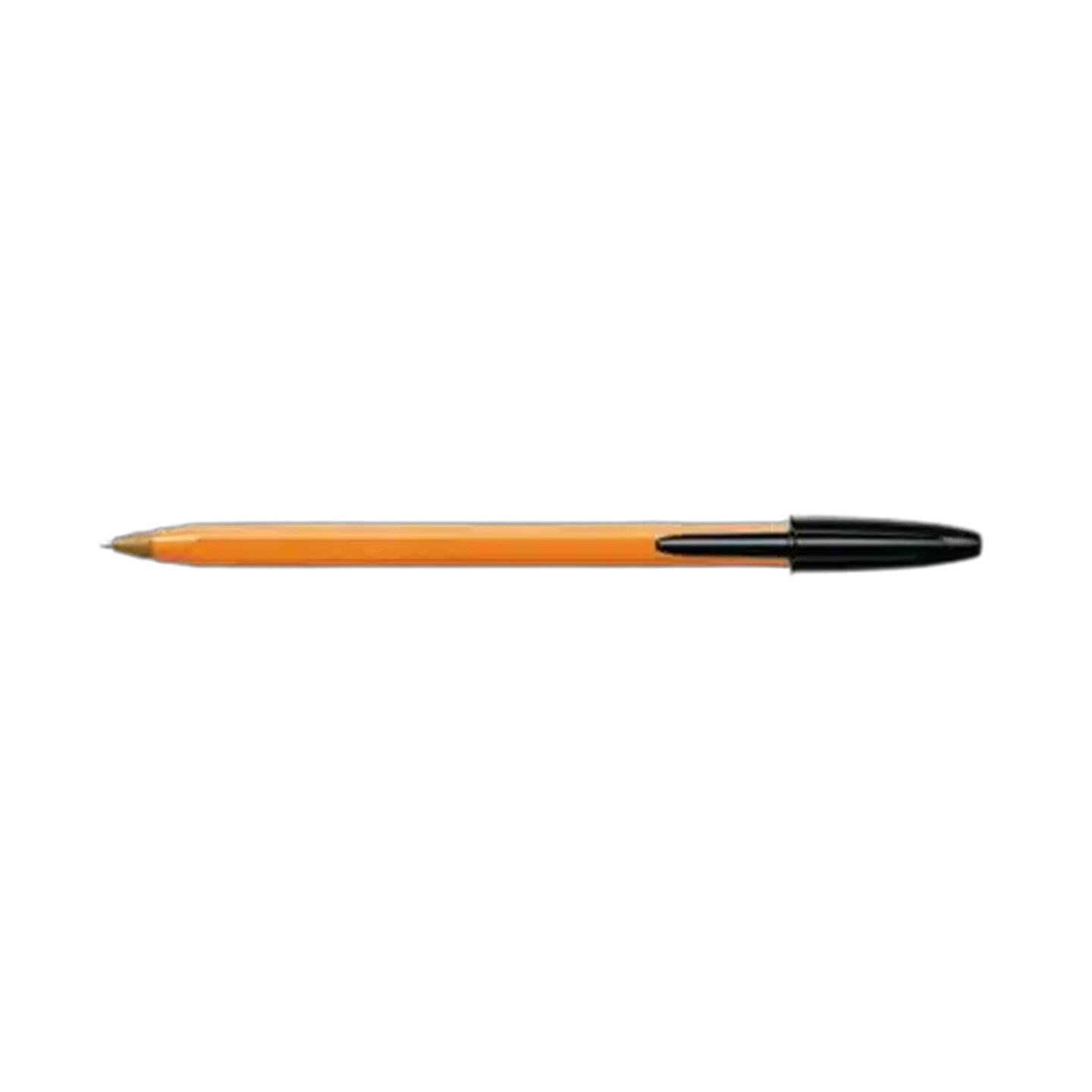 Image of BIC Orange Black Fine Ballpoint Pens 2-Pack