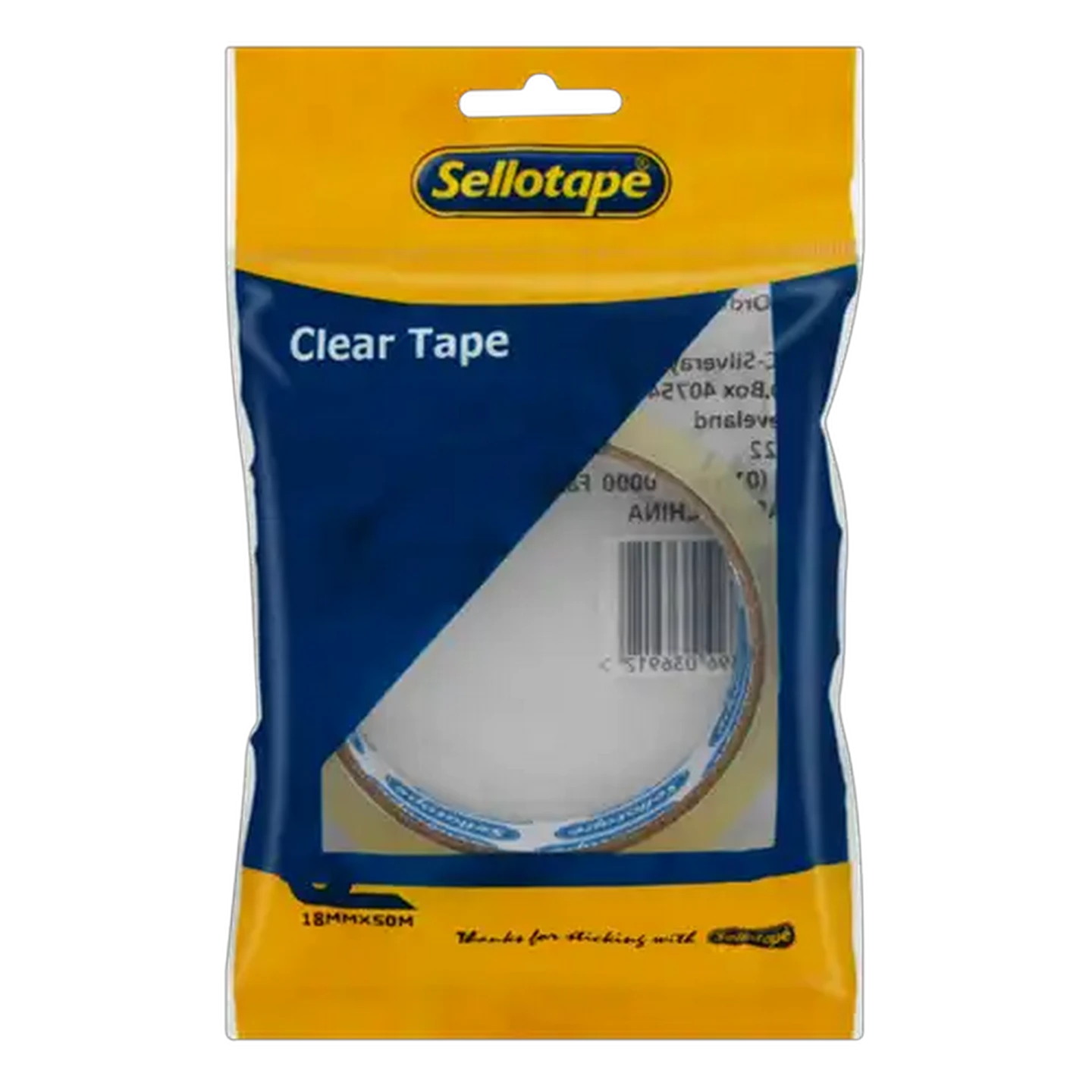Image of Sellotape Clear Tape 50m