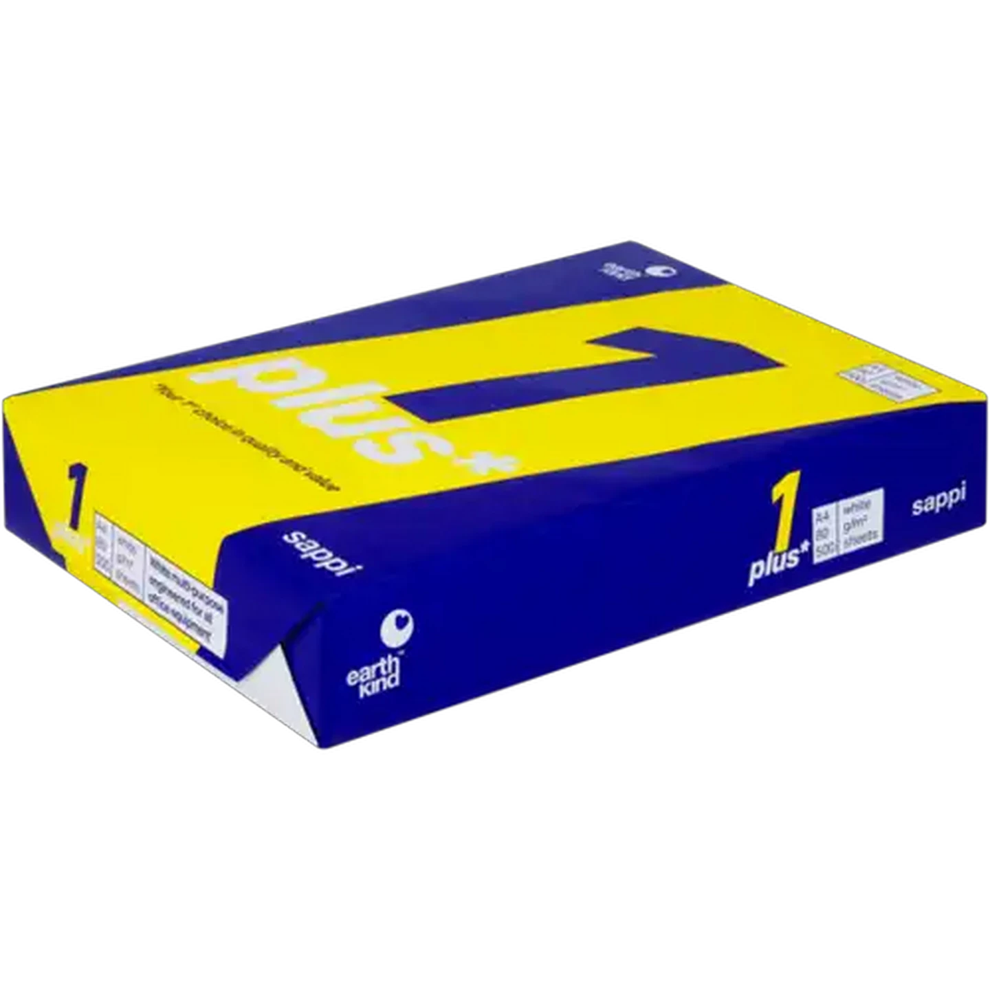 Image of Sappi A4 1 Plus White Copy Paper 500 Sheets