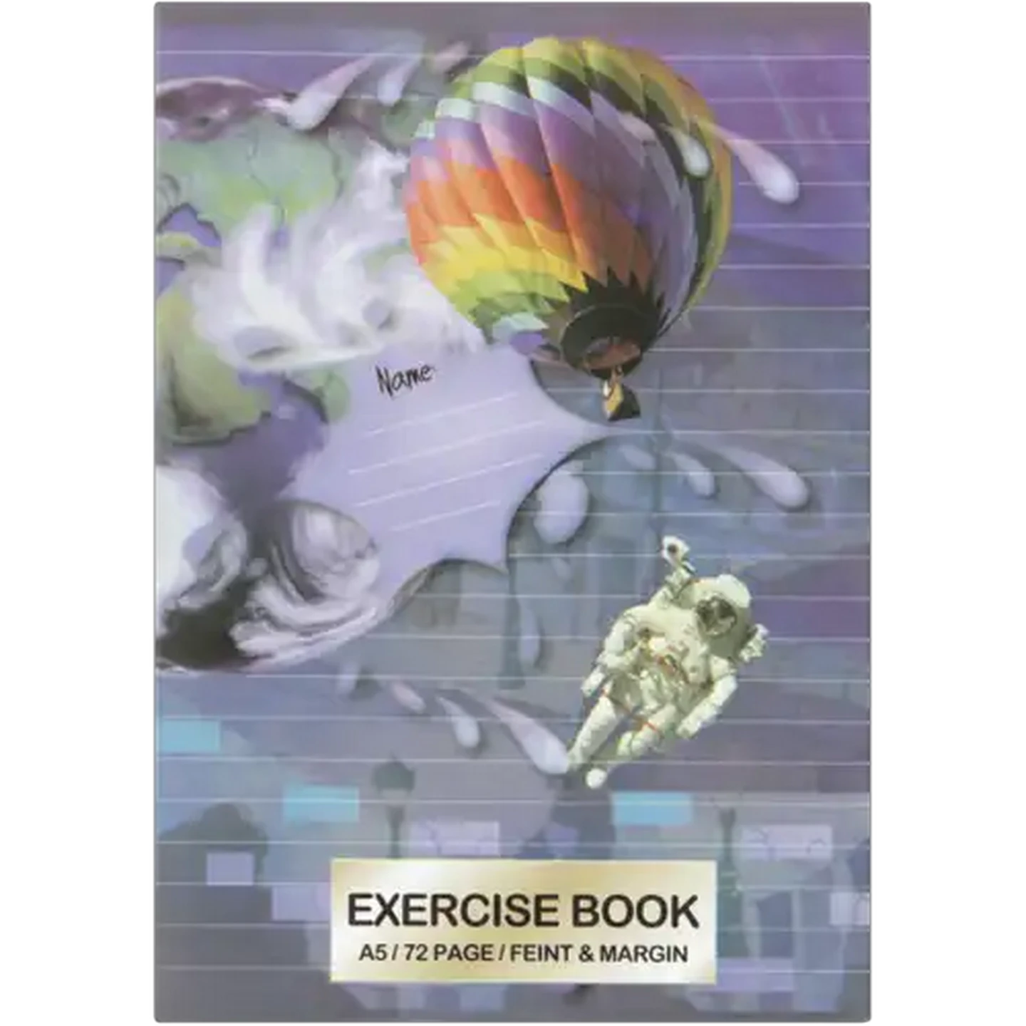 Image of Scholar A5 Feint & Margin College Exercise Book 72 Page
