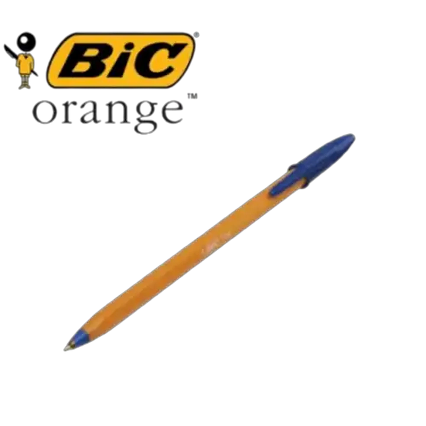 Image of BIC Orange Blue Fine Point Ballpoint Pens 3-Pack