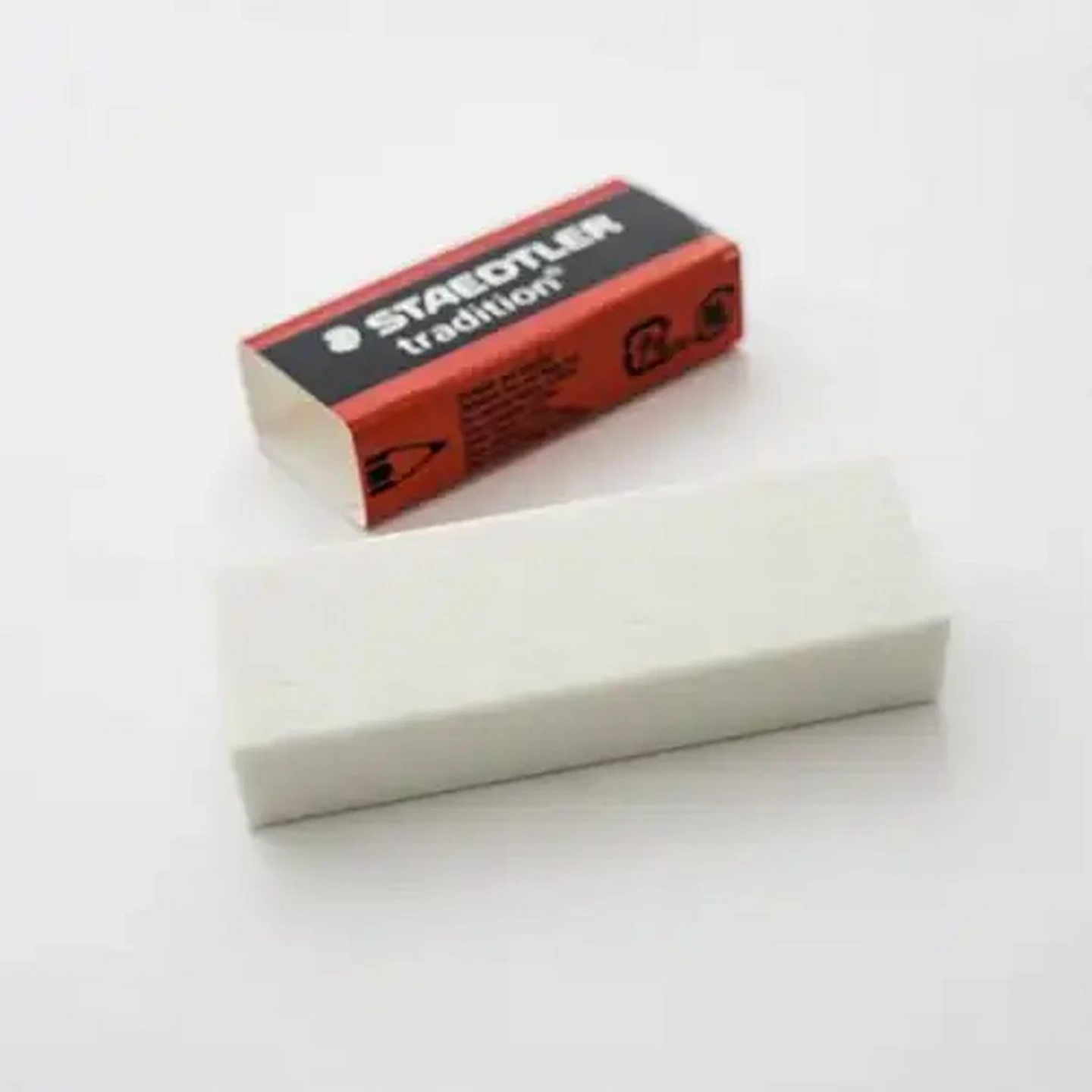 Image of Staedtler Tradition Plastic Eraser White 2-Pack