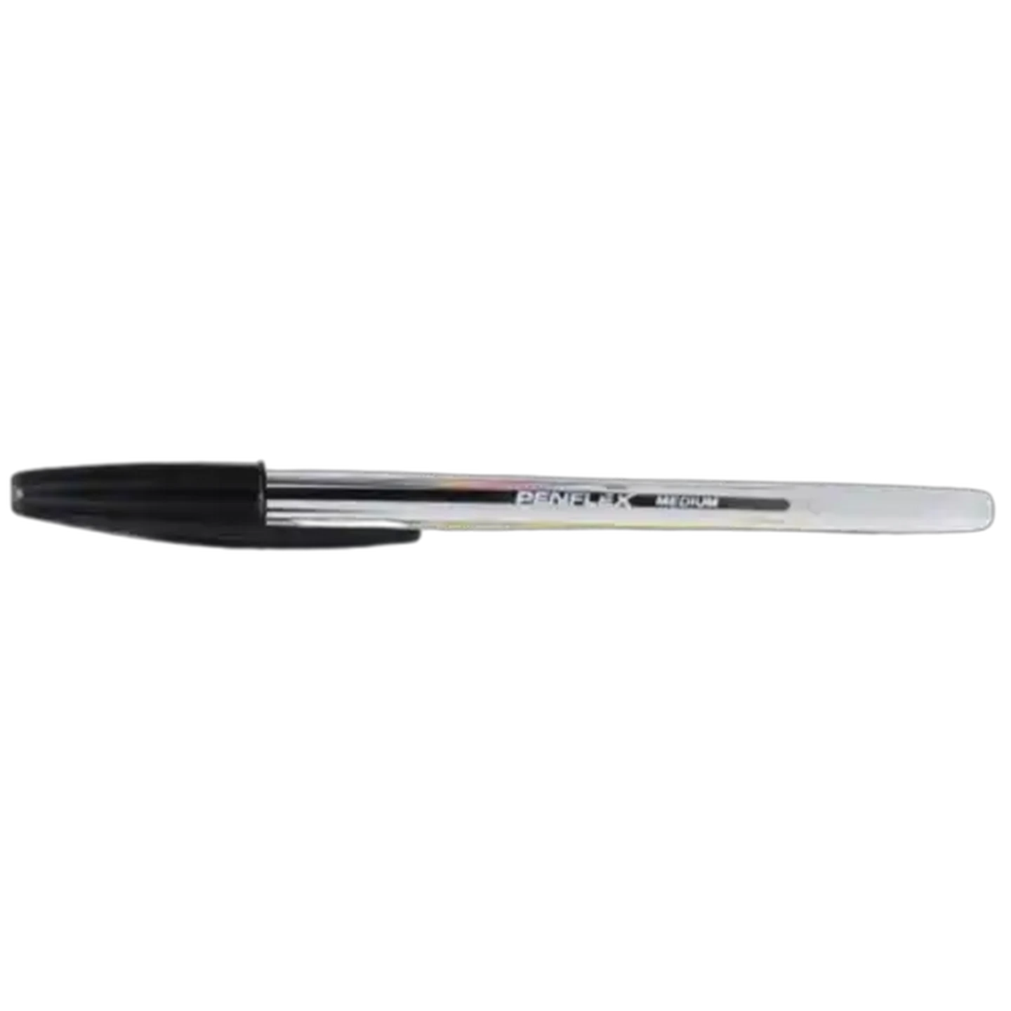 Image of Penflex Black Medium Ballpoint Pens 1mm 10-Pack