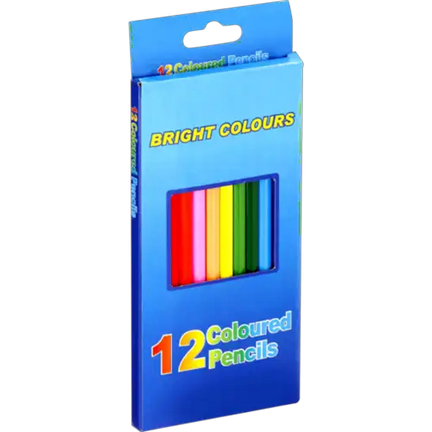 Image of Bright Colours Coloured Pencils 12-Pack