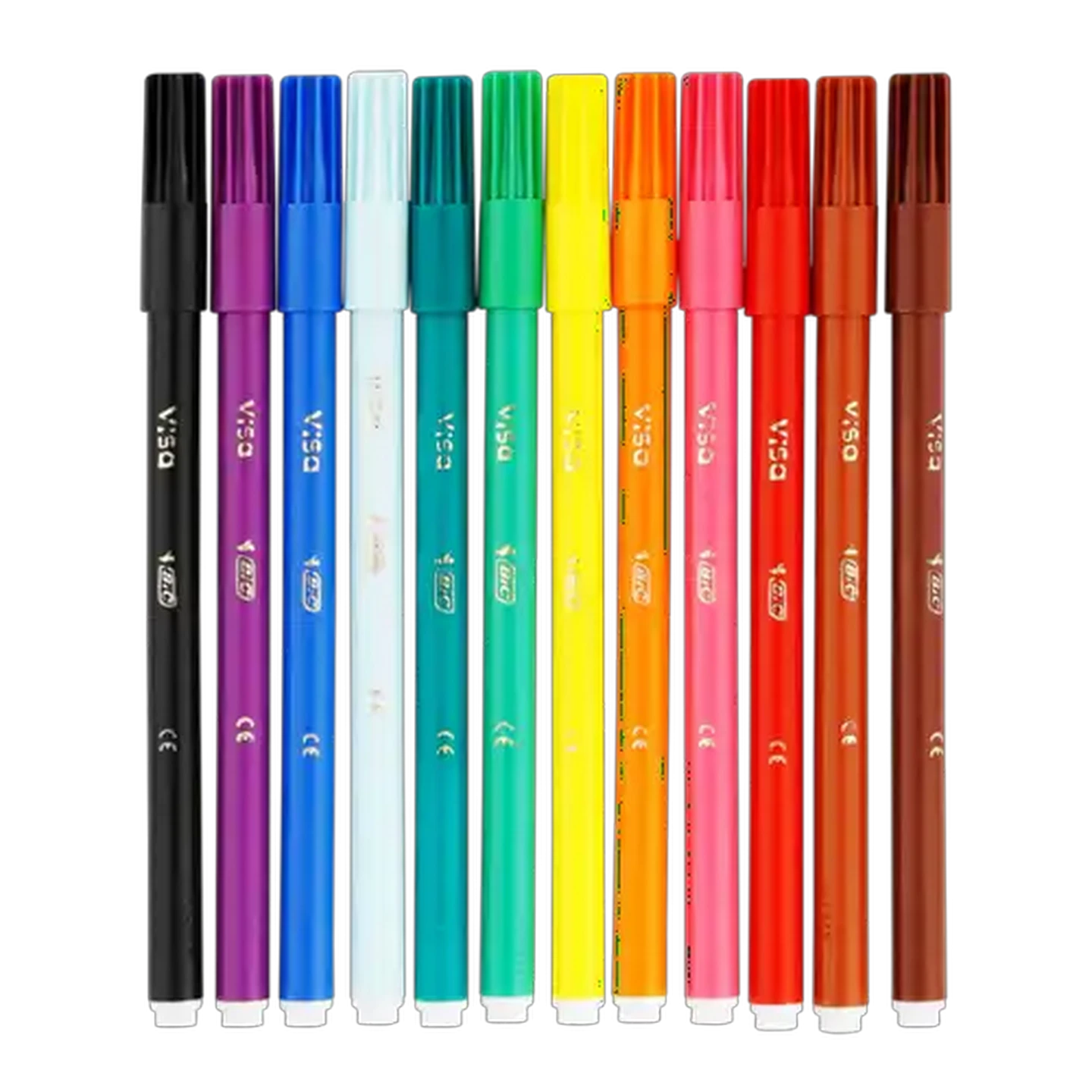 Image of BIC Kids Visa Colouring Felt Pens 12-Pack