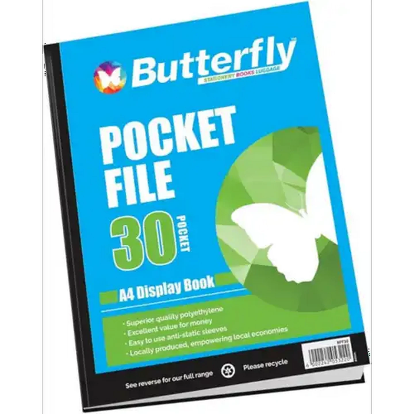 Image of Butterfly A4 Display File 30 Pockets