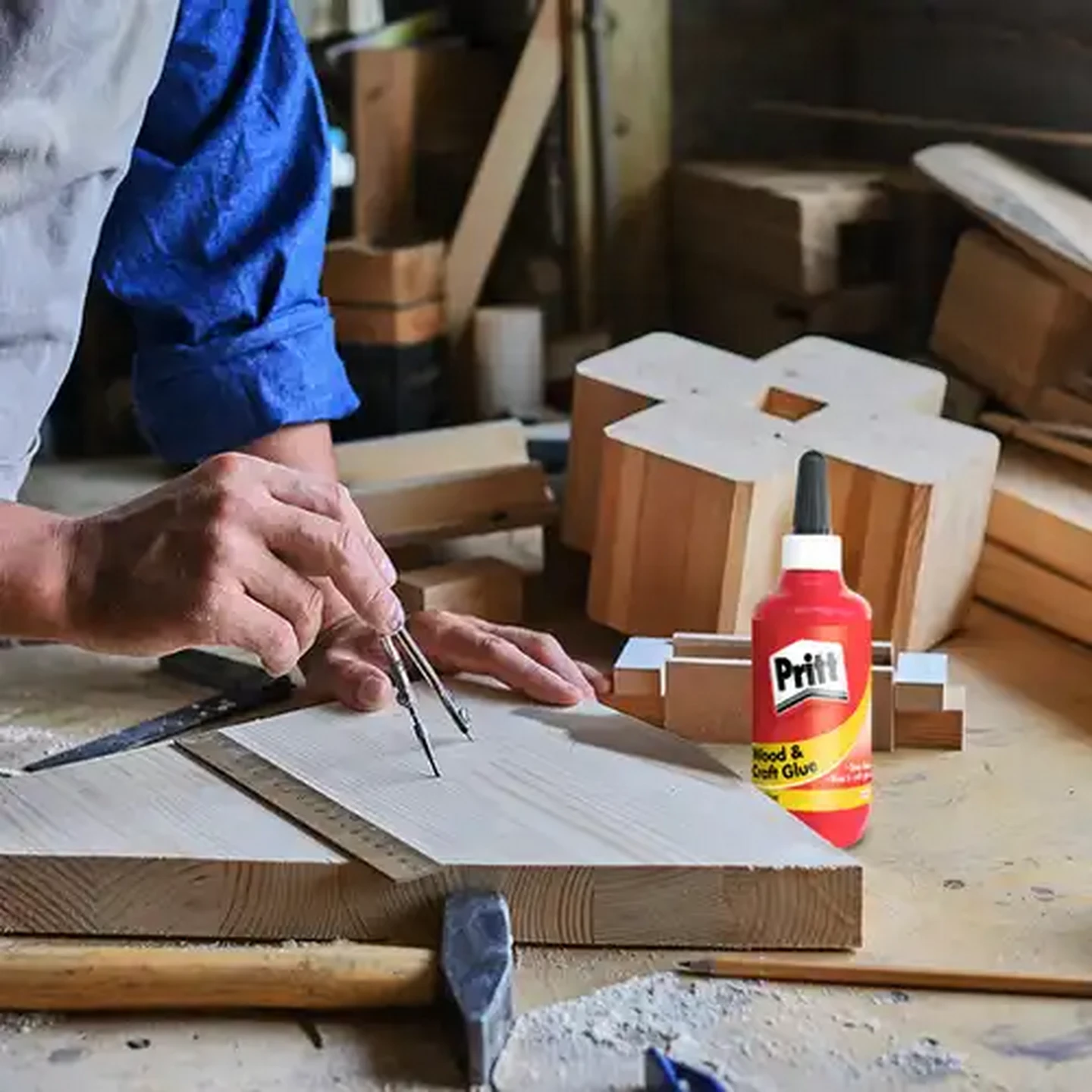 Image of Pritt Wood & Craft Glue 100ml