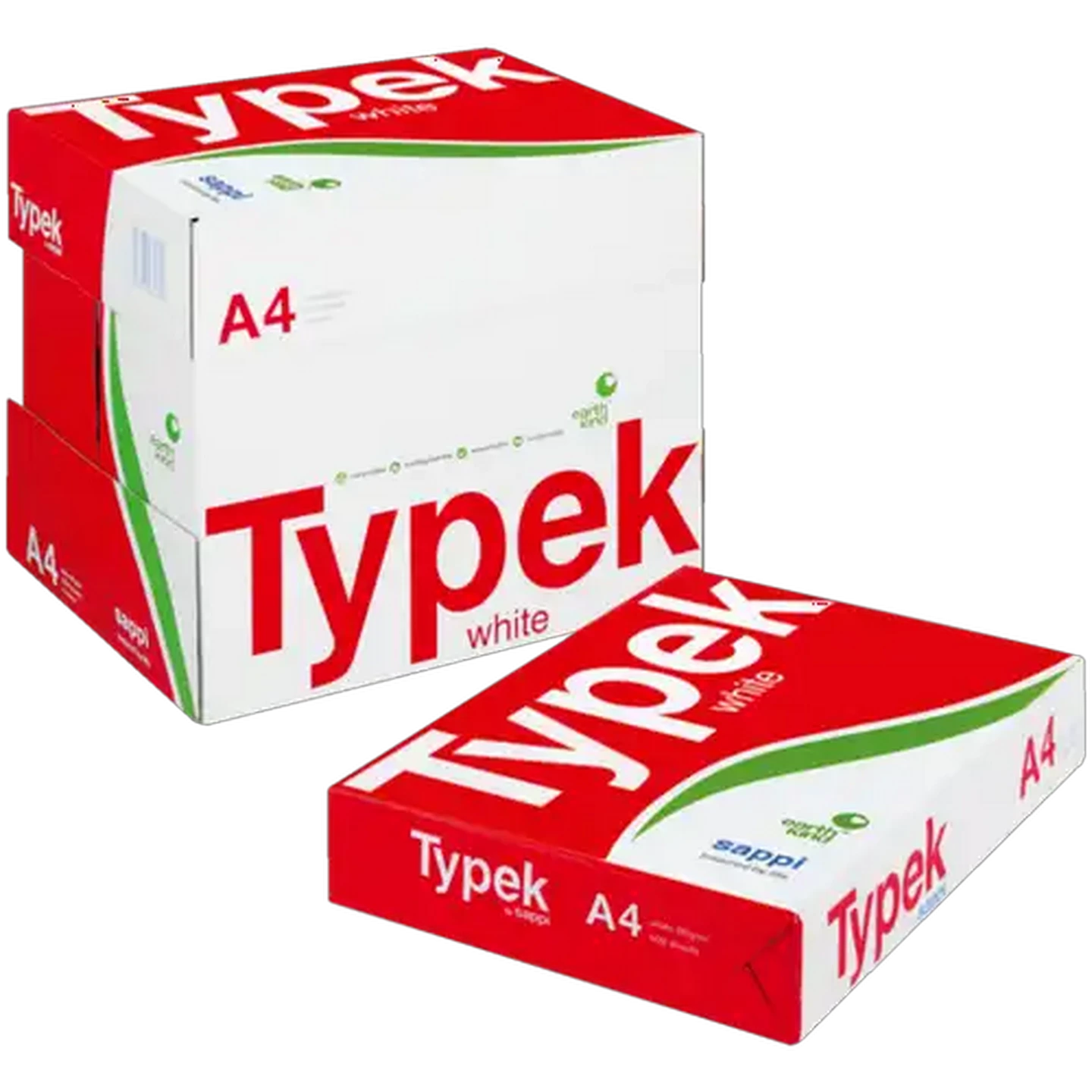 Image of Typek A4 White Copy Paper 5 x 500 Sheets