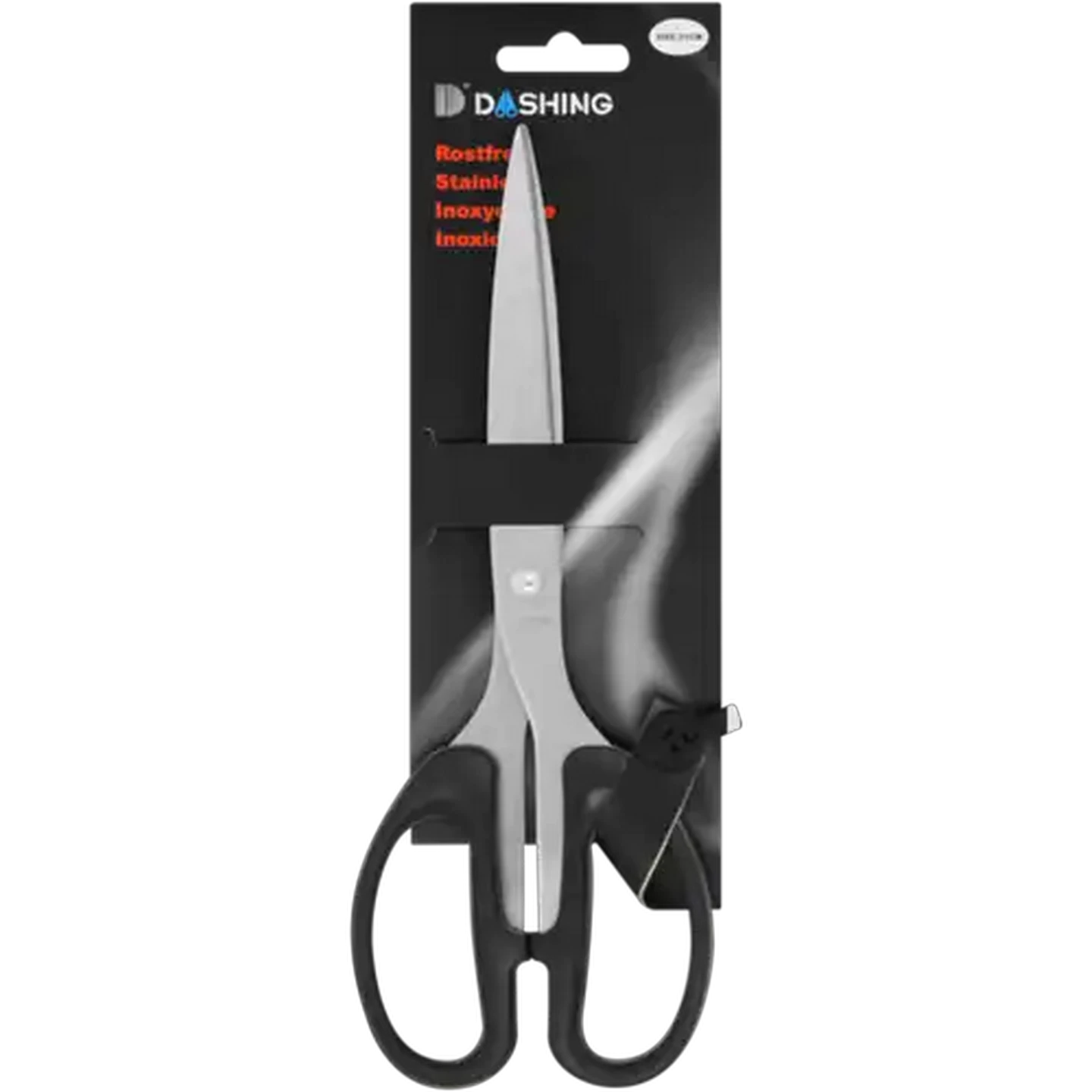 Image of Dashing Black Office Scissors 21cm