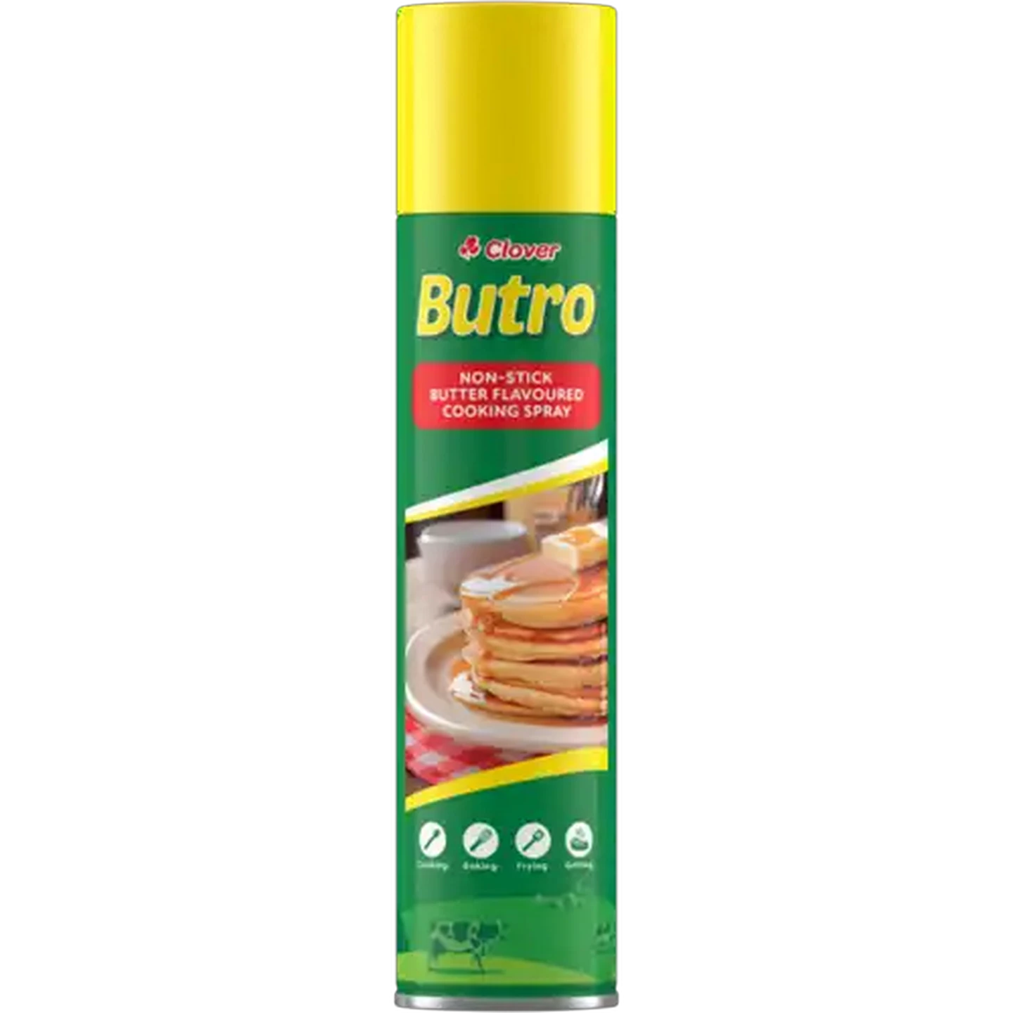 Image of Clover Butro Non-Stick Butter Flavoured Cooking Spray 300ml