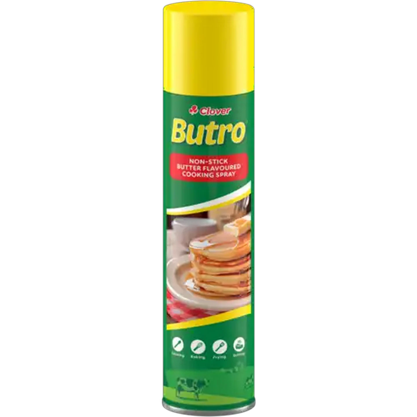 Image of Clover Butro Non-Stick Butter Flavoured Cooking Spray 300ml