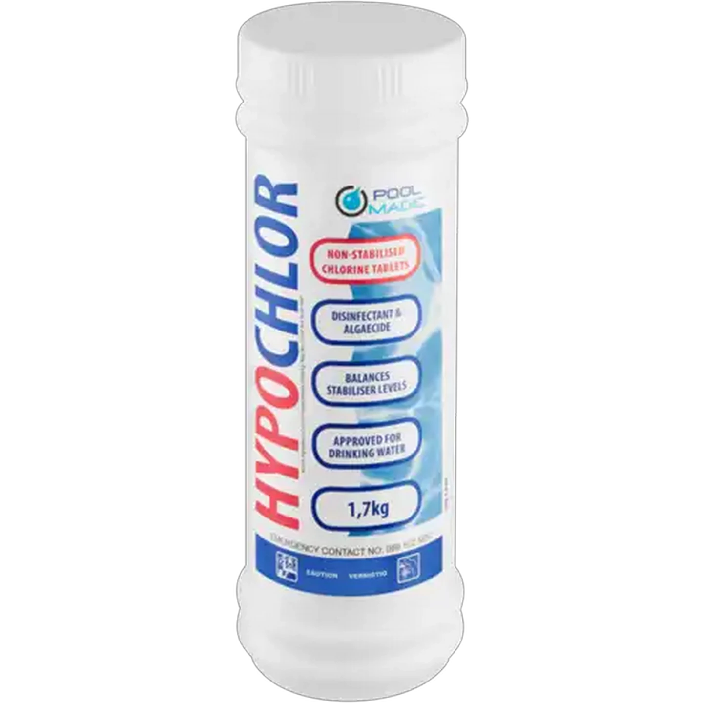 Image of Pool Magic Hypochlor Chlorine Tablets 1.7kg