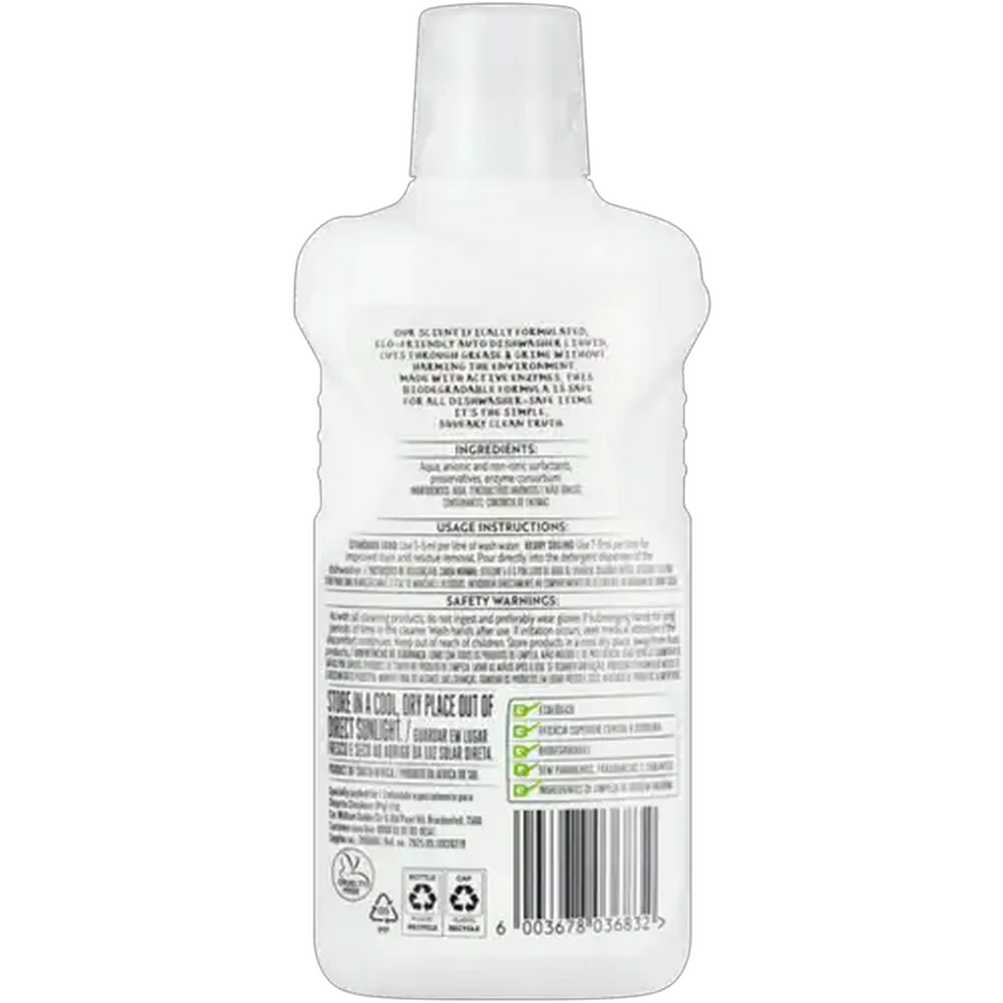 Image of Simple Truth Automatic Dishwasher Liquid 500ml