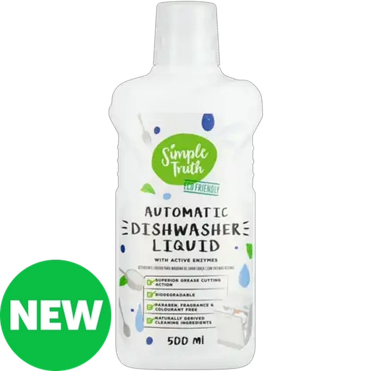 Image of Simple Truth Automatic Dishwasher Liquid 500ml