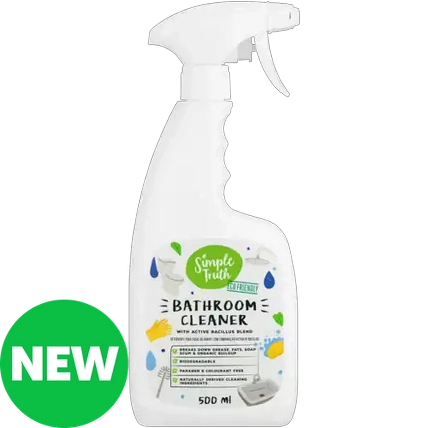 Image of Simple Truth Bathroom Cleaner 500ml