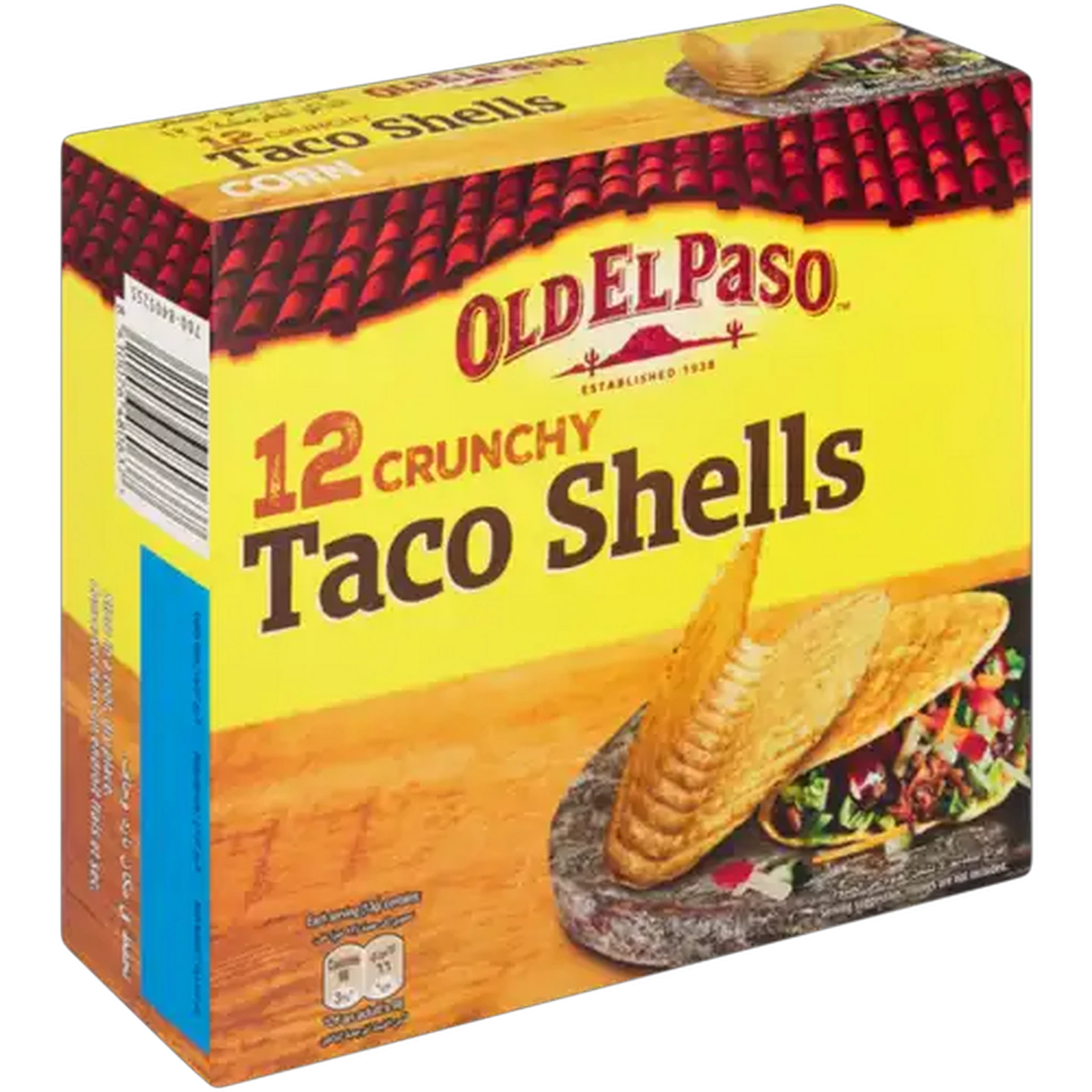 Image of Old El Paso Crunchy Taco Shells 12 Pack