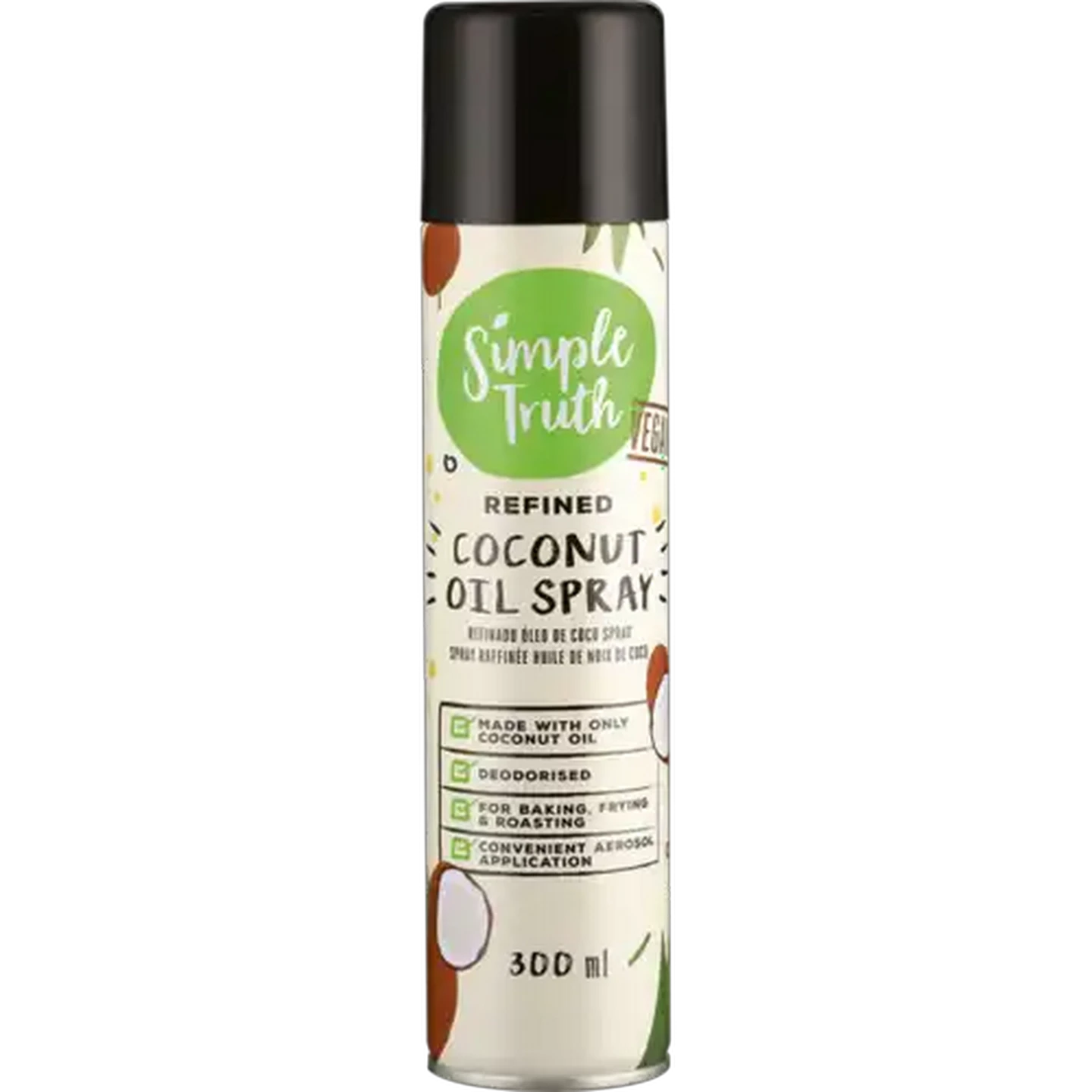 Image of Simple Truth Refined Coconut Oil Spray 300ml