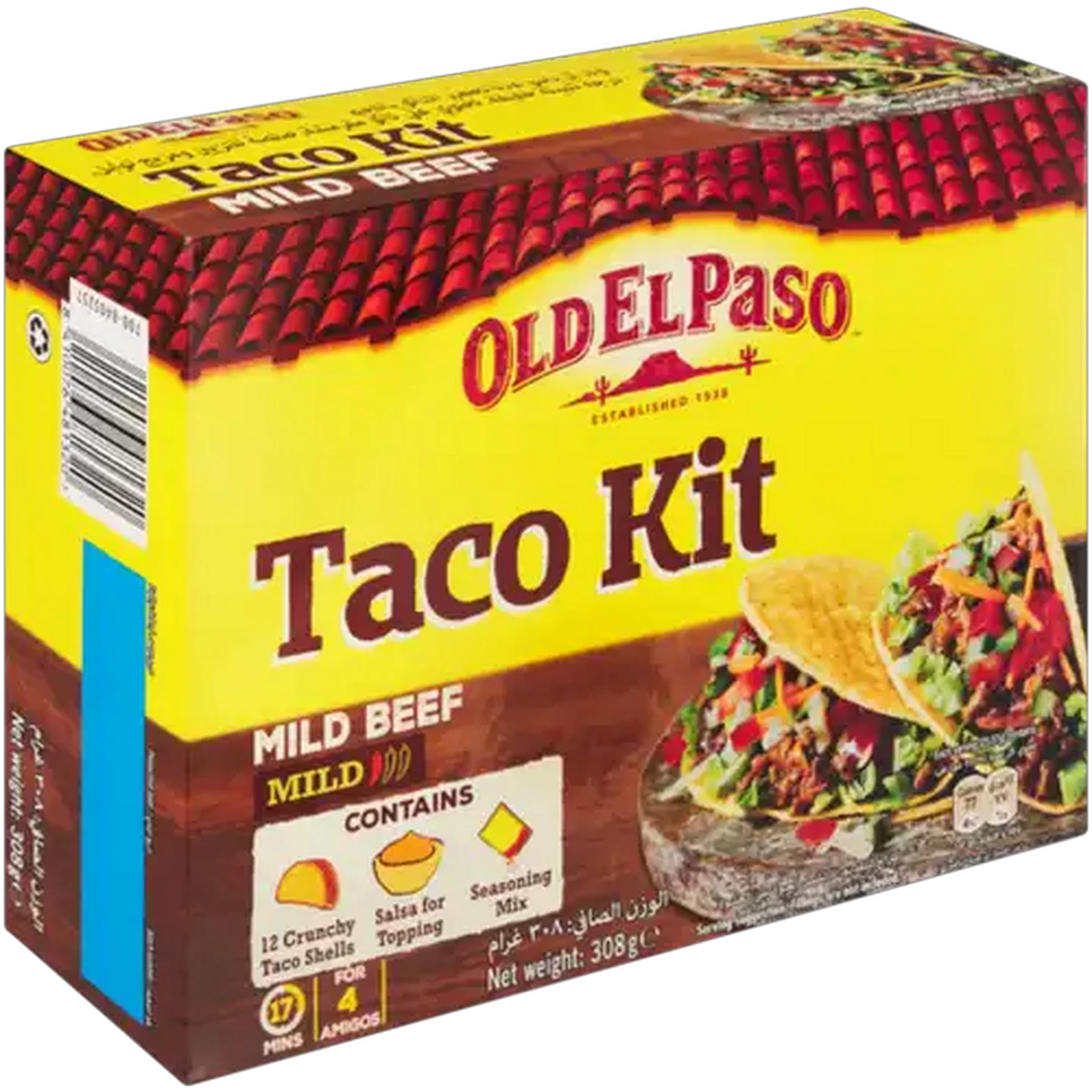 Image of Old El Paso Mild Beef Taco Kit 308g