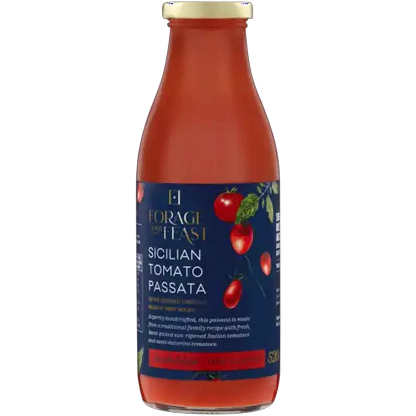 Image of Forage And Feast Sicilian Tomato Passata 520g