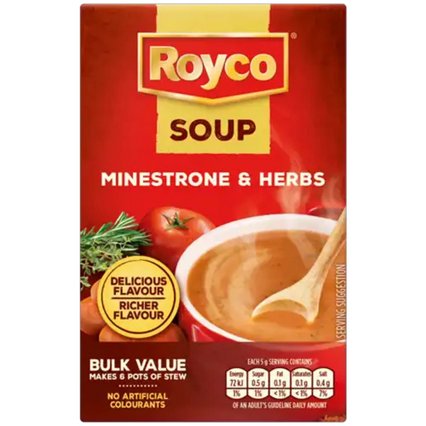 Image of Royco Minestrone & Herbs Instant Soup 200g