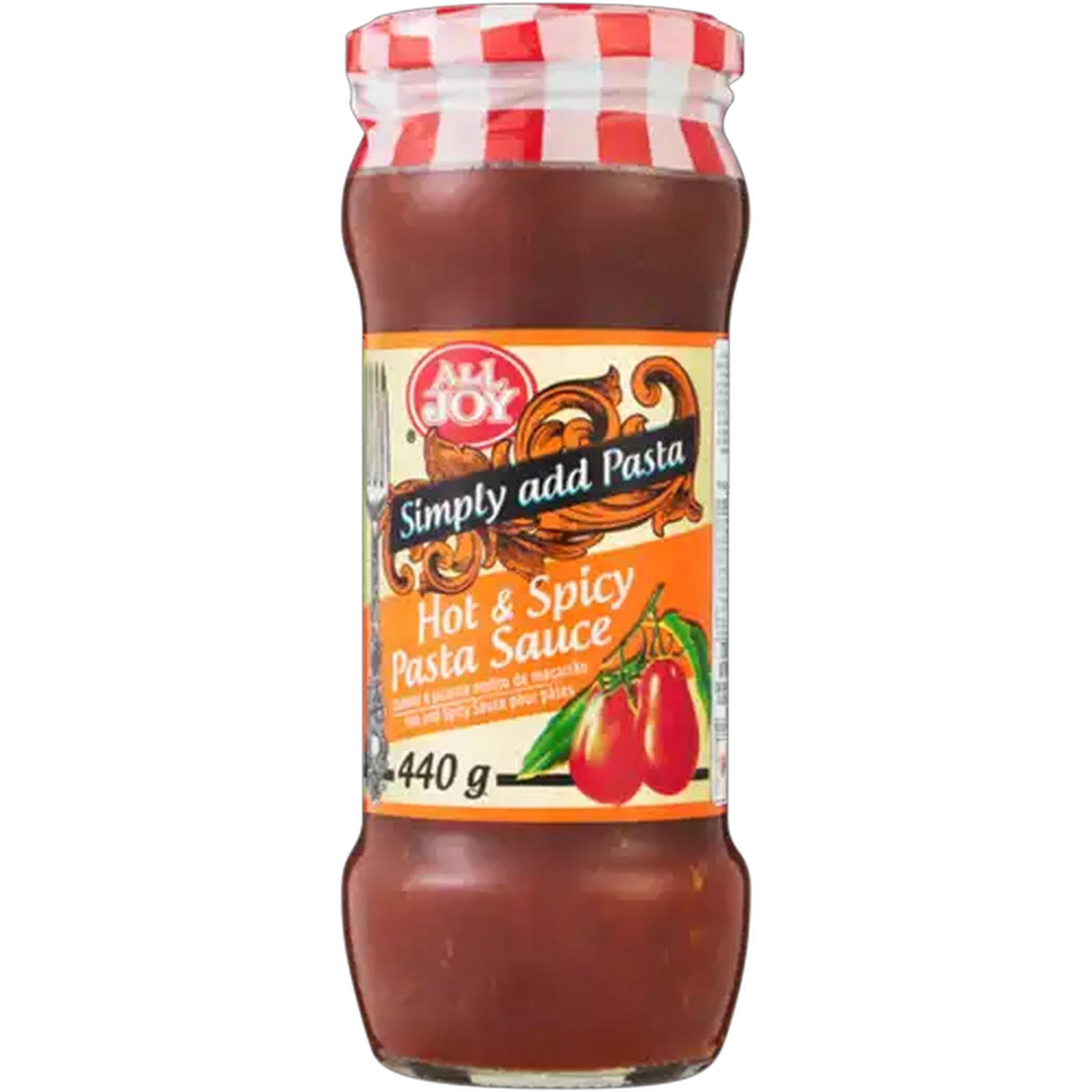 Image of All Joy Hot & Spicy Pasta Sauce 440g