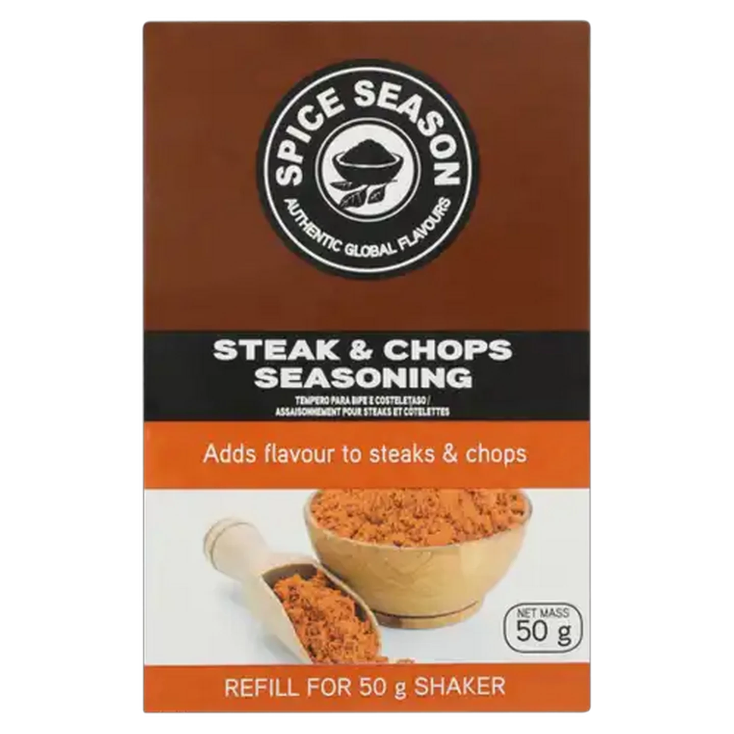 Image of Spice Season Steak & Chops Seasoning Refill 50g