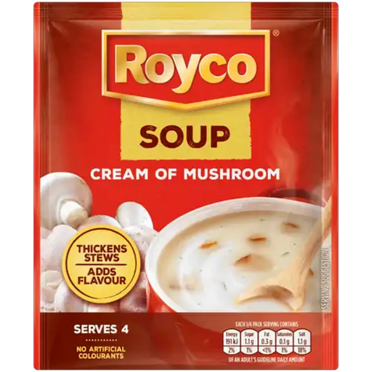 Image of Royco Cream Of Mushroom Soup Packet 50g