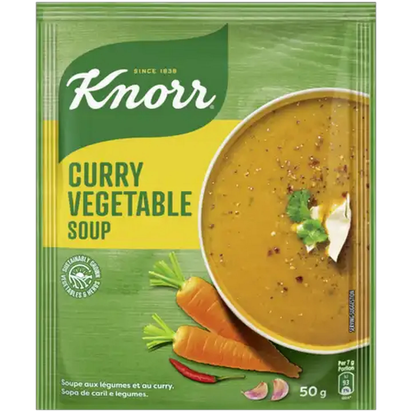 Image of Knorr Curry & Veg Soup 50g