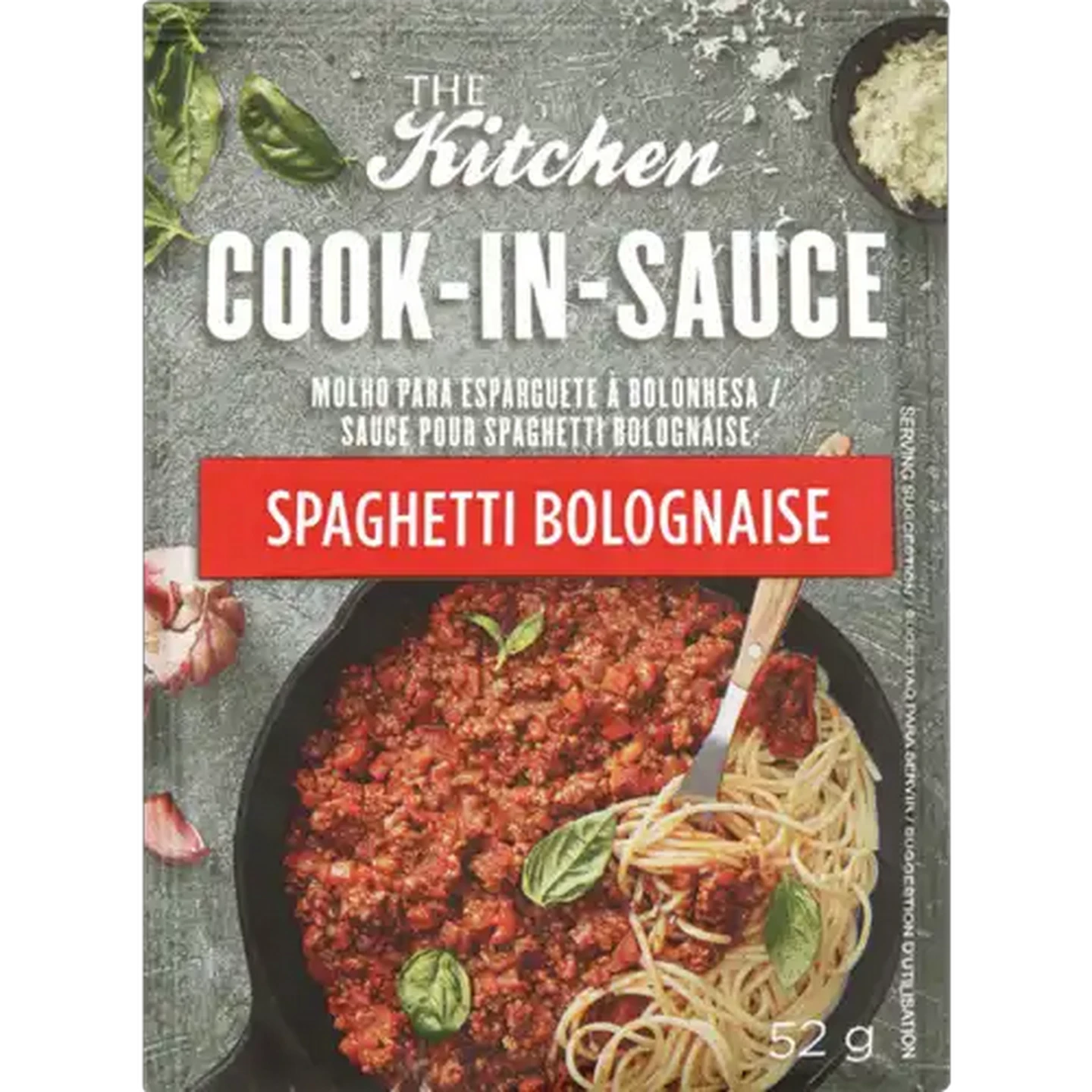 Image of The Kitchen Spaghetti Bolognaise Cook-In-Sauce 52g